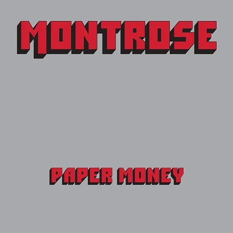 Montrose - Paper Money 50th Anniversary Ultra Clear Vinyl Edition