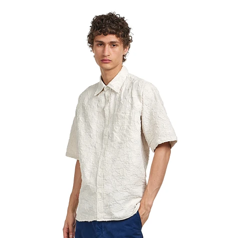Norse Projects - Ole Oversized Fil Coupe SS Shirt (Ecru) | HHV