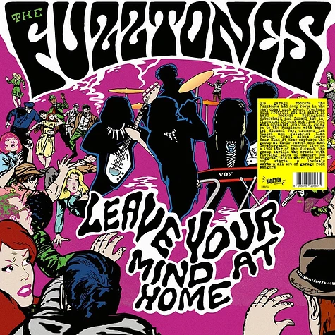 Fuzztones - Leave Your Mind At Home Black Vinyl Edition