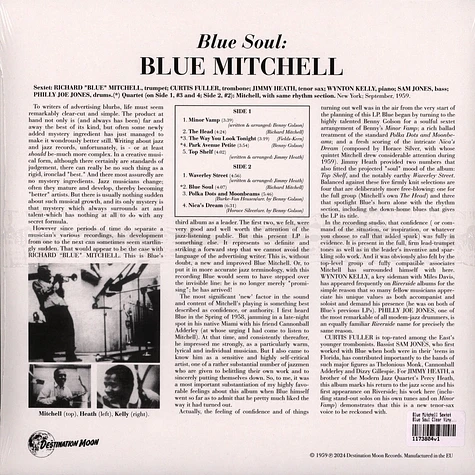 Blue Mitchell Sextet - Blue Soul Clear Vinyl Edtion