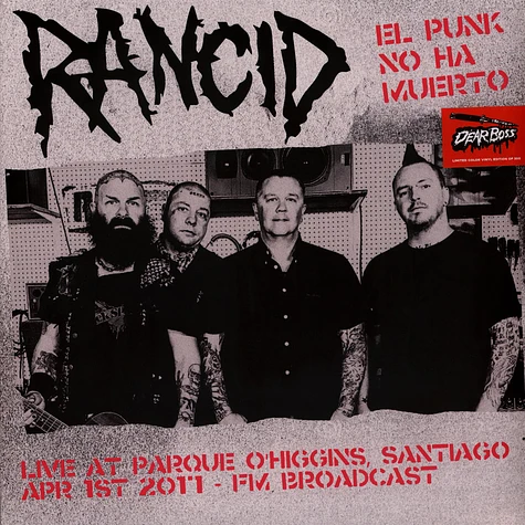 Rancid - El Punk No Ha Muerto! Live At Parque O'higgins Santiago De Chile 2017 Colored Vinyl Edition