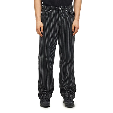 PLEASURES - Stripe Formula Baggy Pants