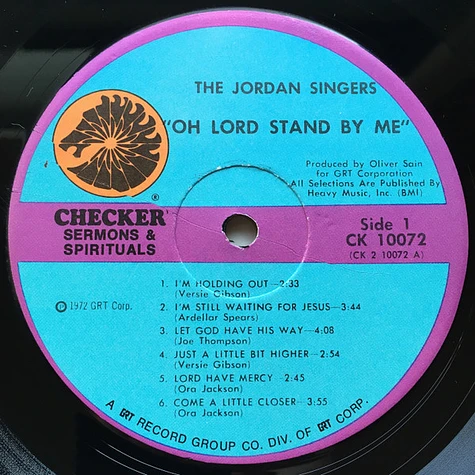 Jordan Singers - Oh Lord Stand By Me