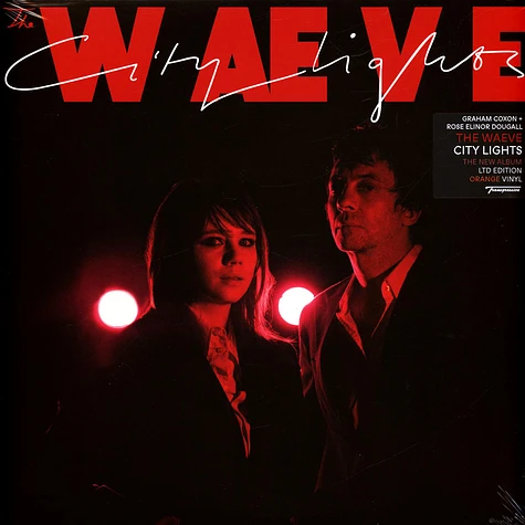 The Waeve (Graham Coxon & Rose Elinor Dougall) - City Lights Extended Orange Vinyl Edition