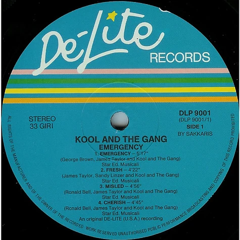 Kool & The Gang - Emergency