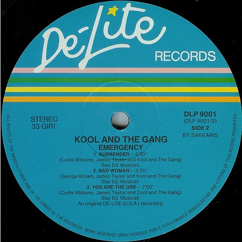 Kool & The Gang - Emergency