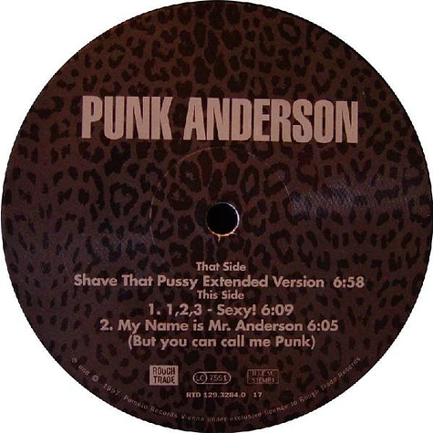 Punk Anderson - Shave That Pussy