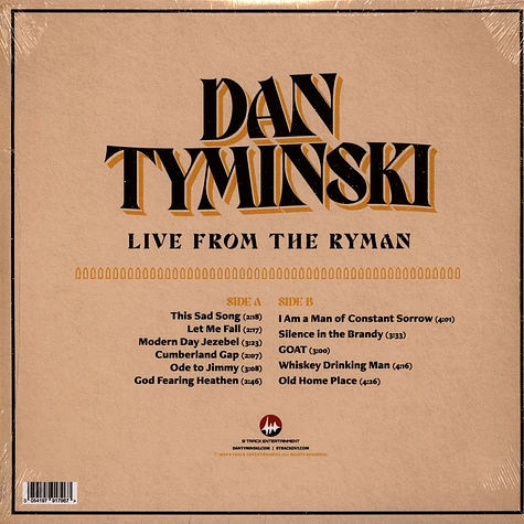 Dan Tyminski - Dan Tyminski: Live From The Ryman