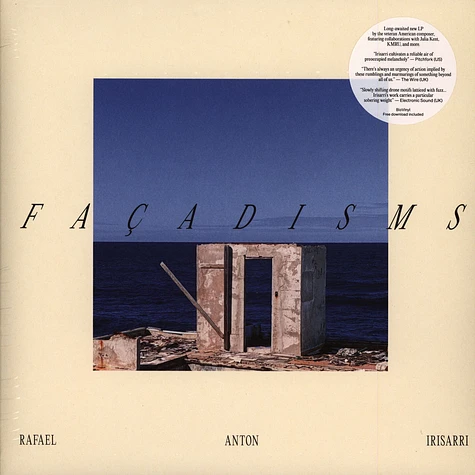 Rafael Anton Irisarri - Facadisms Light Blue Vinyl Edition