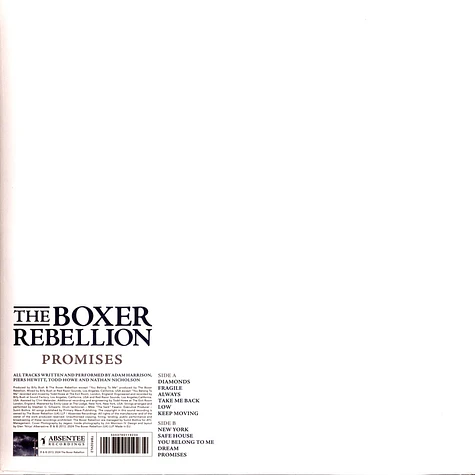 The Boxer Rebellion - Promises Blue Swirled Vinyl