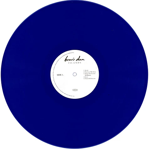 Bear's Den - Islands Limited 10th Anniversary Blue Vinyl Edition