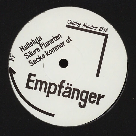 Empfänger - Lost Track