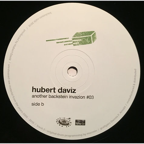 Hubert Daviz - Another Backstein Invazion #03