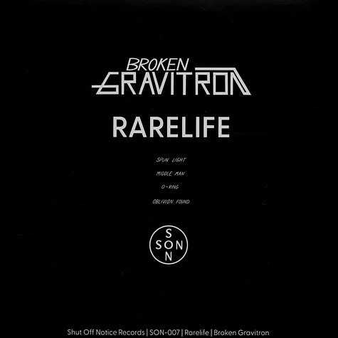 Rarelife - Broken Gravitron