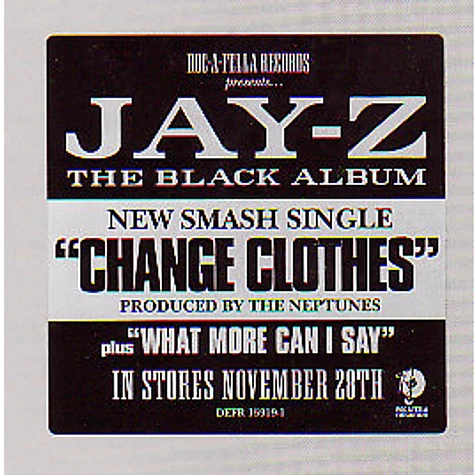 Jay-Z - Change Clothes