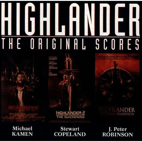 Michael Kamen, Stewart Copeland, Peter Robinson - Highlander - The Original Scores