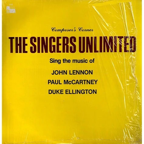 The Singers Unlimited - Composer's Corner - The Singers Unlimited Sing The Music Of John Lennon, Paul McCartney And Duke Ellington