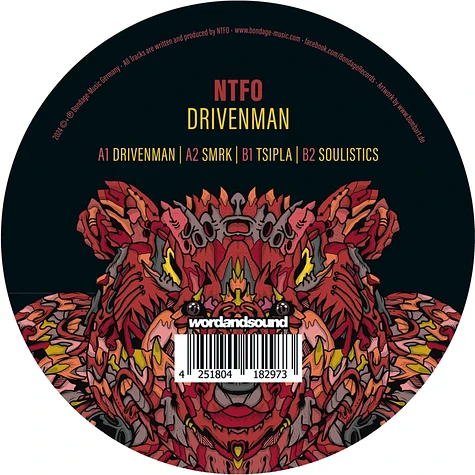 NTFO - Drivenman (Vinyl Only // 180g Vinyl) (Printed Kraftpack Sleeve)