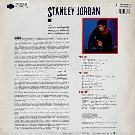 Stanley Jordan - Magic Touch