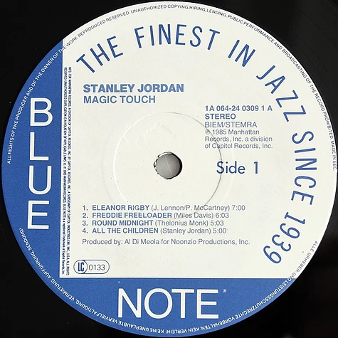 Stanley Jordan - Magic Touch