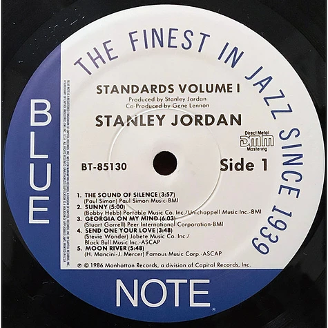 Stanley Jordan - Standards Volume 1