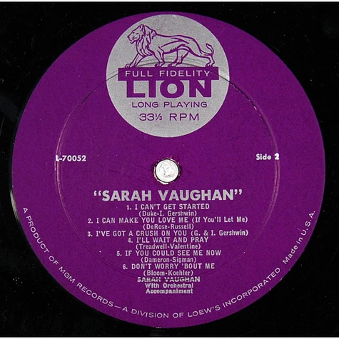 Sarah Vaughan - Sarah Vaughan