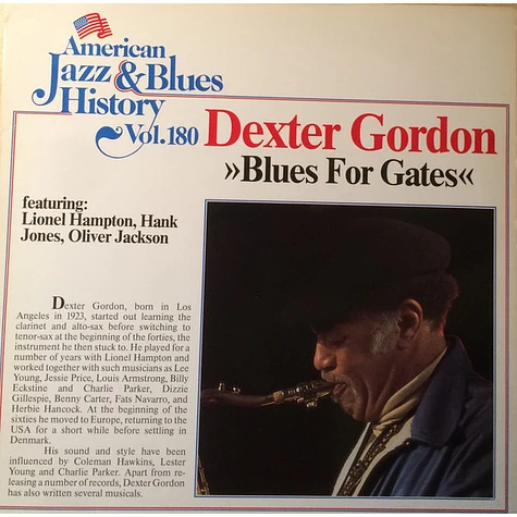 Dexter Gordon - Blues For Gates