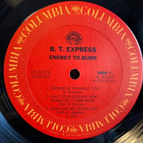 B.T. Express - Energy To Burn