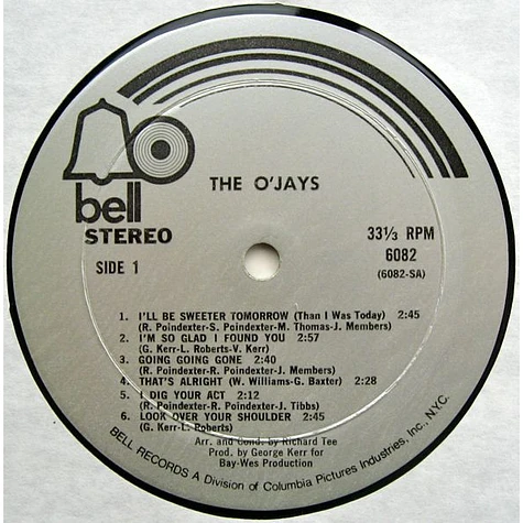 The O'Jays - The O'Jays