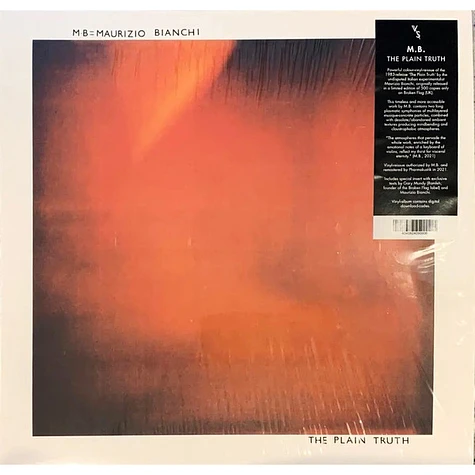 Maurizio Bianchi = Maurizio Bianchi - The Plain Truth