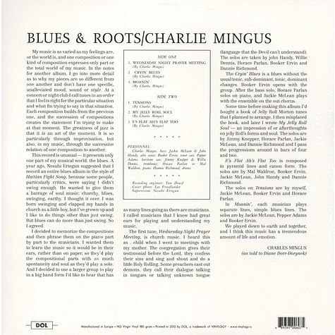 Charles Mingus - Blues & Roots