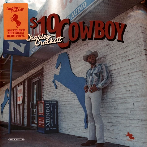 Charley Crockett - $10 Cowboy (Opaque Sky Blue Vinyl)