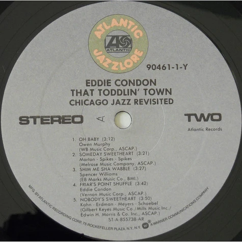 Eddie Condon - That Toddlin' Town