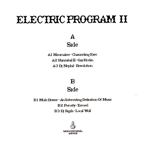 V.A. - Electric Program II