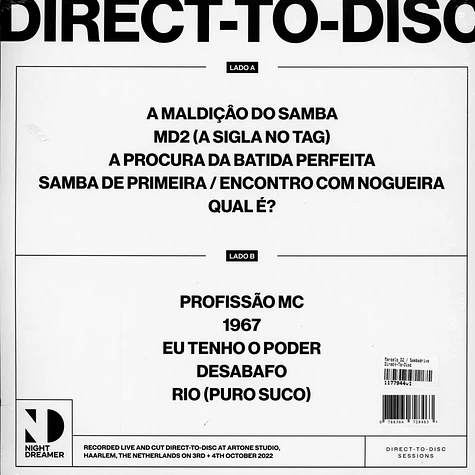 Marcelo D2 / Sambadrive - Direct-To-Disc