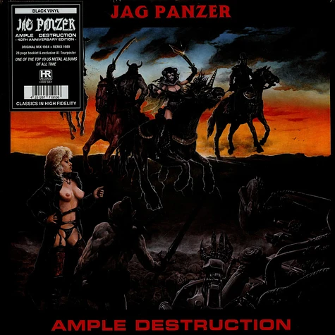 Jag Panzer - Ample Destruction Black Vinyl Edition