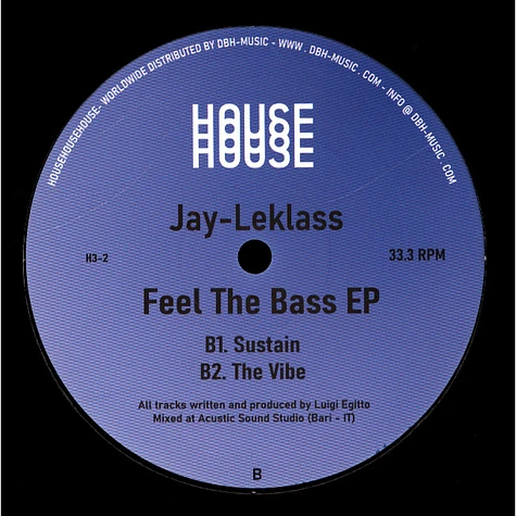 Jay Leklass - Feel The Bass EP