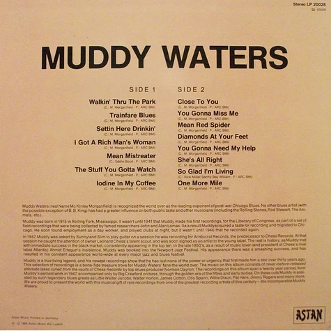 Muddy Waters - The Original Hoochie Coochie Man