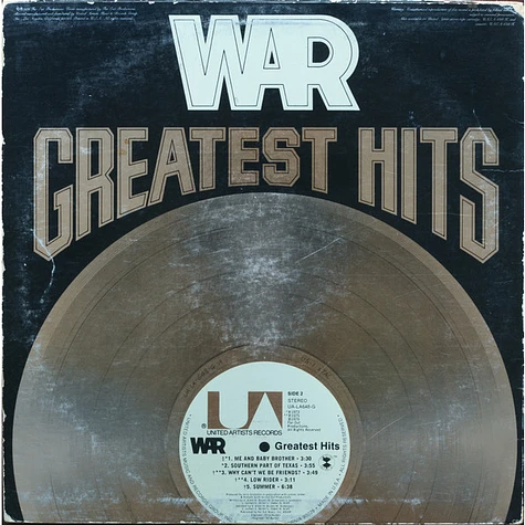 War - Greatest Hits