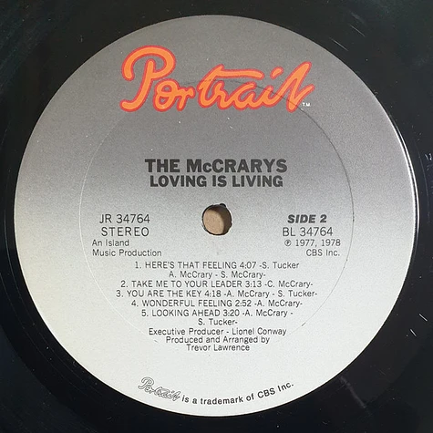 The McCrarys - Loving Is Living