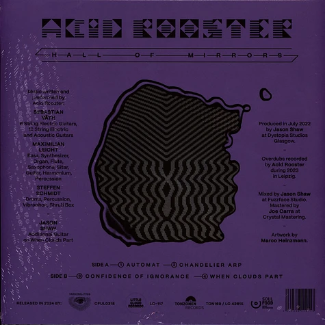 Acid Rooster - Hall Of Mirrors Coke Bottle Green Vinyl Edition