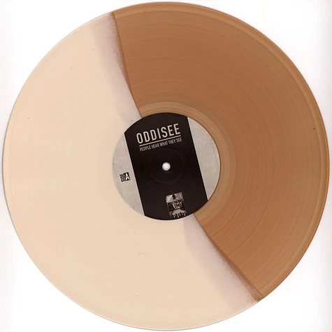 Oddisee - People Hear What They See Cream & Tan Vinyl Edition