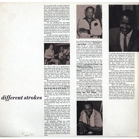 Joe Tex - Different Strokes