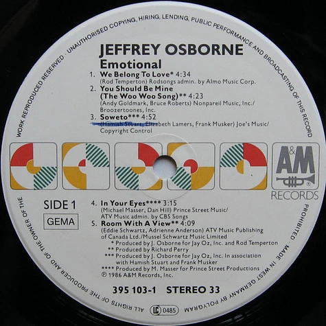 Jeffrey Osborne - Emotional