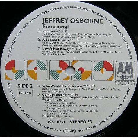 Jeffrey Osborne - Emotional