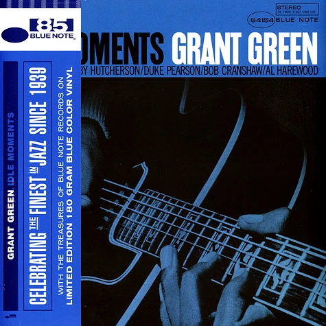 Grant Green - Idle Moments Blue Note 85 Blue Vinyl Edition