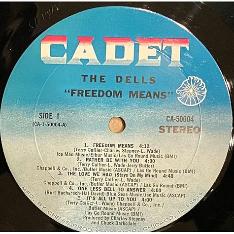 The Dells - Freedom Means....