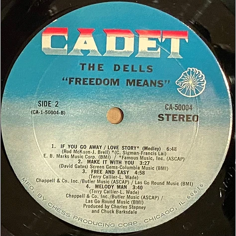 The Dells - Freedom Means....