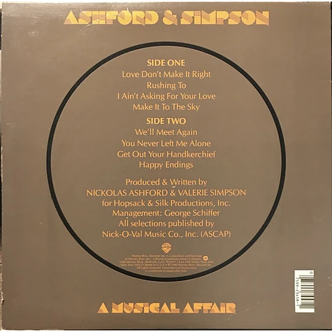 Ashford & Simpson - A Musical Affair