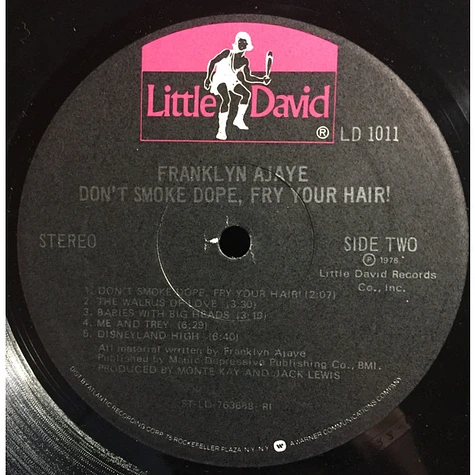 Franklyn Ajaye - Don't Smoke Dope, Fry Your Hair!